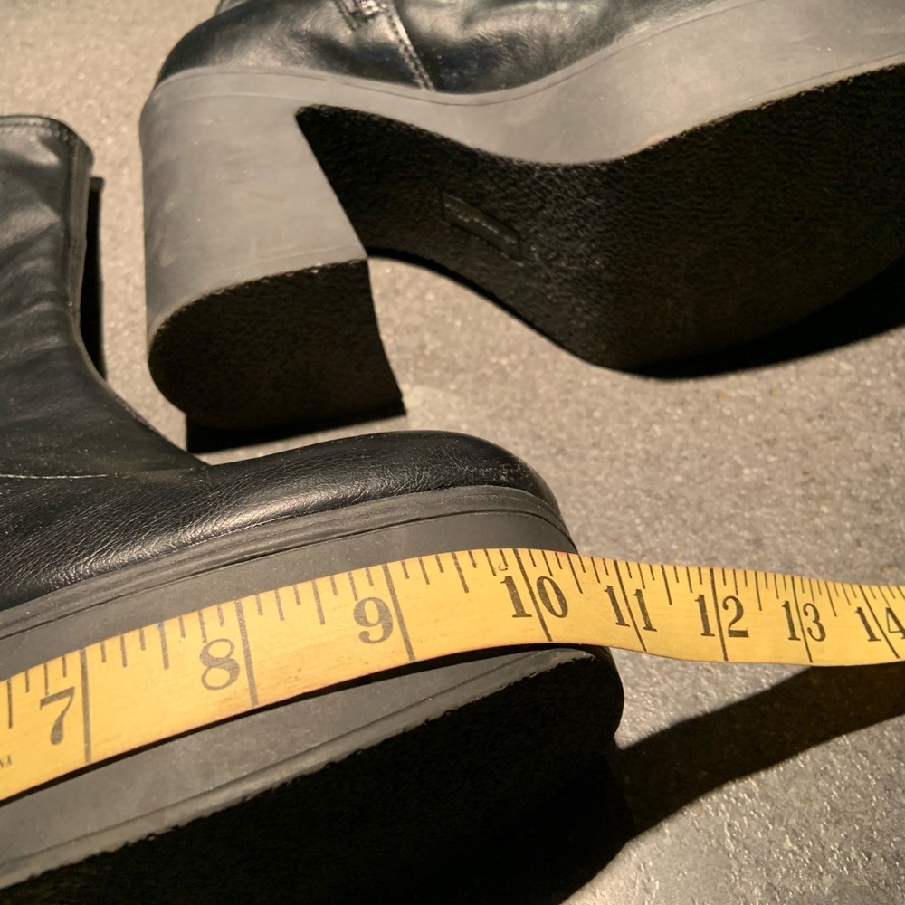 Call It Spring Black Heeled Boots - Picture 9 of 11